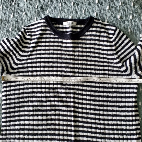 Madewell Women's Black and White  Pullover Sweater Size L - Picture 9 of 9